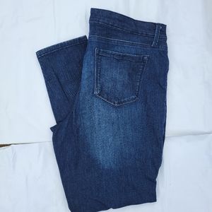 crown & ivy Dark Wash Skinny Jeans - Size 16 R (Excellent Condition)